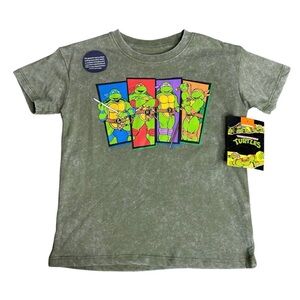 Teenage mutant ninja turtles Kids Green T-Shirt